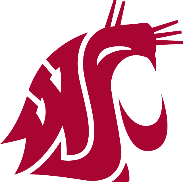 Washington State Cougars 1995-Pres Primary Logo DIY iron on transfer (heat transfer)...